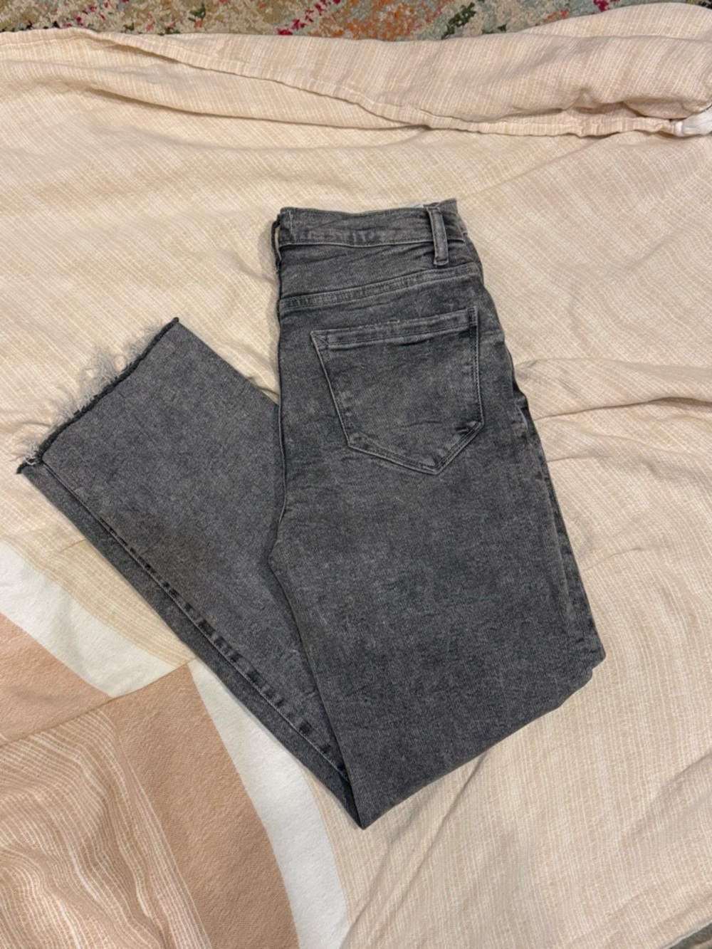 Kensie Black Washed High-Rise Jeans